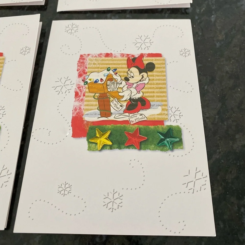 💎NEW💎 Disney Cards Lot Holiday Christmas Cards Lot of 11